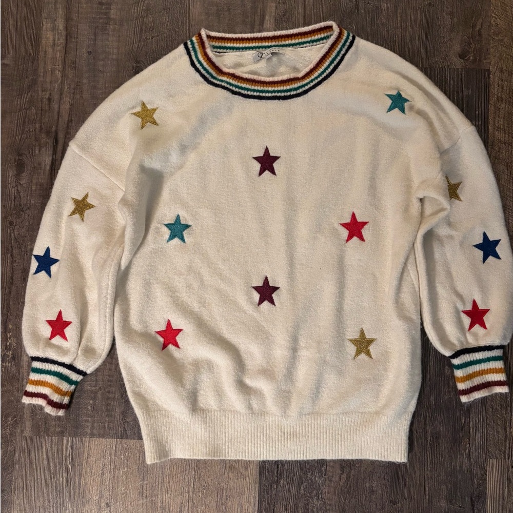 Cezele Star Knit Sweater